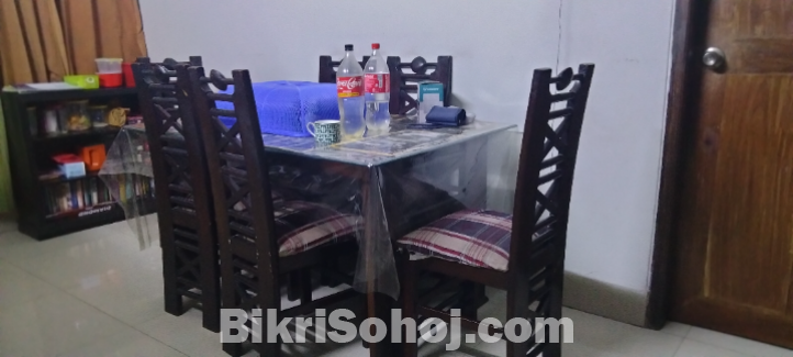 6 chairs dining table